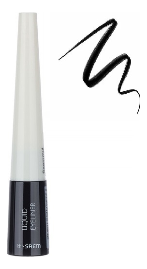 Подводка для глаз жидкая Saemmul Liquid Eyeliner 4,5мл: 01 Deep Black