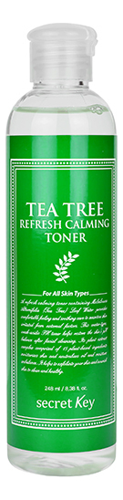 Тонер для лица с экстрактом чайного дерева Tea Tree Refresh Calming Toner 248мл