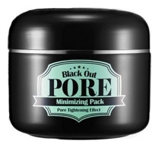 

Маска с древесным углем для очищения и сужения пор Black Out Pore Minimizing Pack 100г