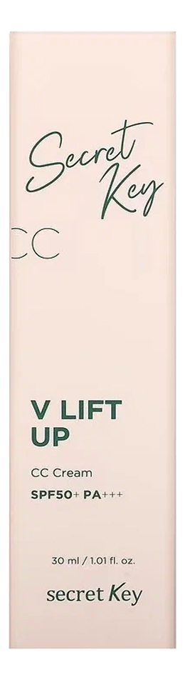 CC крем для лица с лифтинг эффектом V Lift Up Cream SPF50+ PA+++ 30мл сс крем с лифтинг эффектом secret key v line lift up cc cream