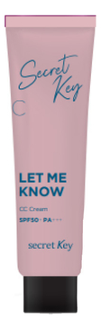 CC крем для лица осветляющий Let Me Know Cream SPF50 PA+++ 30мл