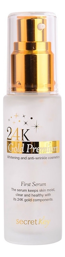 

Сыворотка для лица с экстрактом золота 24K Gold Premium First Serum 30мл