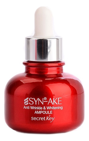 

Сыворотка для лица со змеиным ядом Syn-Ake Anti Wrinkle & Whitening Ampoule 30мл