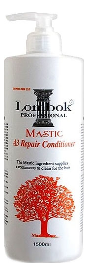 Кондиционер укрепляющий при выпадении волос Lombok Mastic A3 Repair Conditioner 1500мл