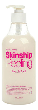 Увлажняющий мягкий пилинг Secret Pure Skinship Peeling Touch Gel 500мл