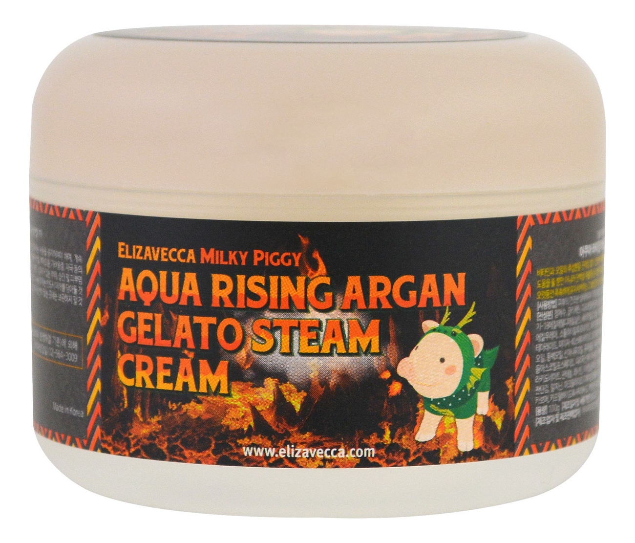 Купить Крем паровой увлажняющий Milky Piggy Aqua Rising Argan Gelato Steam Cream 100г, Elizavecca