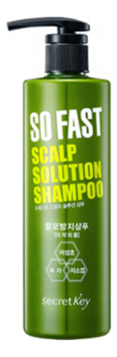 Шампунь укрепляющий с экстрактом зеленого чая So Fast Scalp Solution Shampoo 500мл