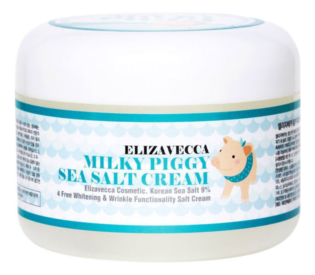 Увлажняющий крем для лица Milky Piggy Sea Salt Cream 100г увлажняющий крем с эффектом сияния milky piggy moisture sparkle cream 100г