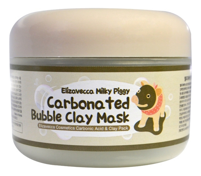 Маска для лица глиняно-пузырьковая Milky Piggy Carbonated Bubble Clay Mask 100г маска пузырьковая taiyan carbonated clay mask 100 г