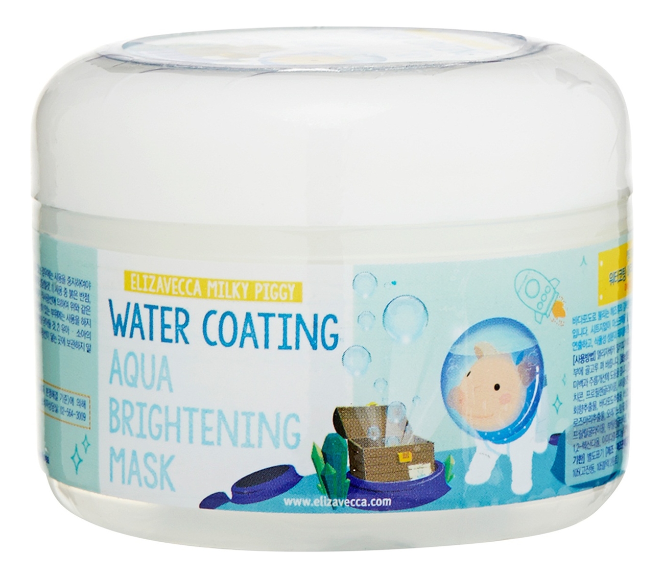 

Ночная увлажняющая маска для лица Milky Piggy Water Coating Aqua Brightening Mask 100г