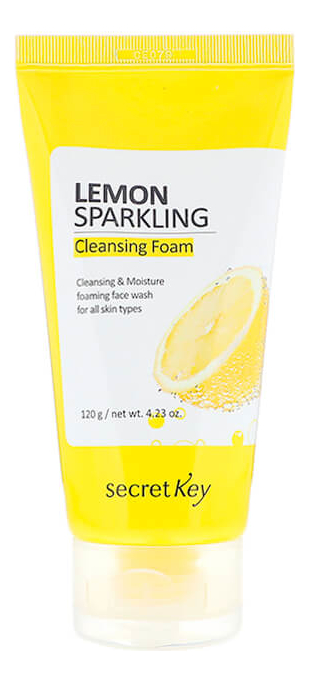 

Пенка для умывания с экстрактом лимона Lemon Sparkling Cleansing Foam 120г: Пенка 120мл, Пенка для умывания с экстрактом лимона Lemon Sparkling Cleansing Foam