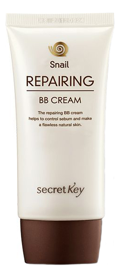 

BB крем для лица с муцином улитки Snail Repairing Cream 50мл