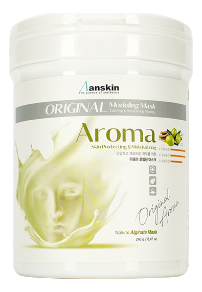 

Маска альгинатная антивозрастная питательная Aroma Modeling Mask 240г: Маска 240г, Маска альгинатная антивозрастная питательная Aroma Modeling Mask