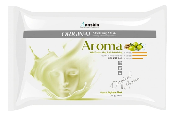 Маска альгинатная антивозрастная питательная Aroma Modeling Mask Refill 240г: Маска 240г (запасной блок) маска альгинатная против акне ac control modeling mask refill 240г маска 240г запасной блок