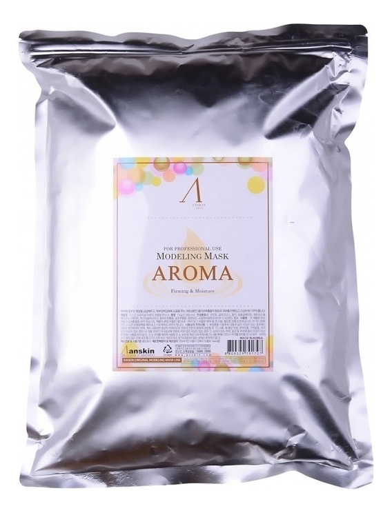 Маска альгинатная антивозрастная питательная Aroma Modeling Mask Refill 1кг: Маска 1000г (запасной блок) маска альгинатная с экстрактом алоэ aloe modeling mask refill 1кг маска 1000г запасной блок