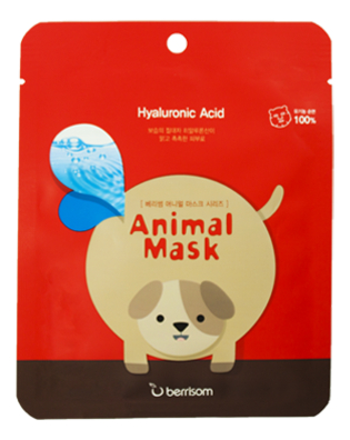 

Маска тканевая с гиалуроновой кислотой Animal Mask Series Dog 25мл