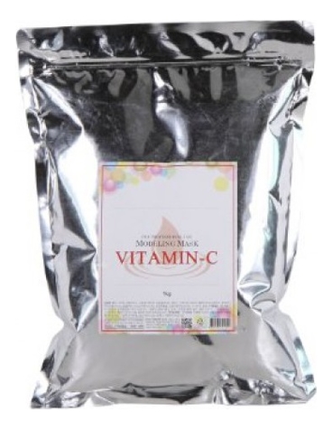 

Маска альгинатная с витамином C Vitamin-C Modeling Mask Refill 1кг: Маска 1000г (запасной блок), Маска альгинатная с витамином C Vitamin-C Modeling Mask