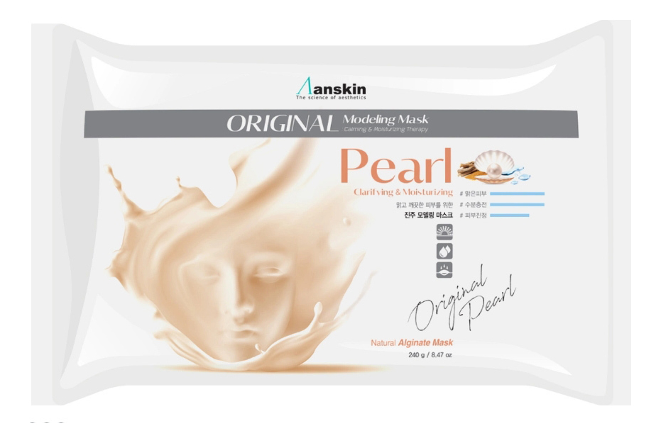 Маска альгинатная с экстрактом жемчуга Pearl Modeling Mask Refill 240г: Маска 240г (запасной блок)