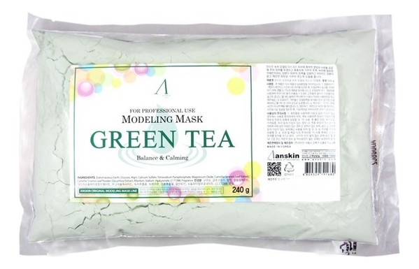 

Маска альгинатная с экстрактом зеленого чая Green Tea Modeling Mask Refill 240г: Маска 240г (запасной блок), Маска альгинатная с экстрактом зеленого чая Green Tea Modeling Mask