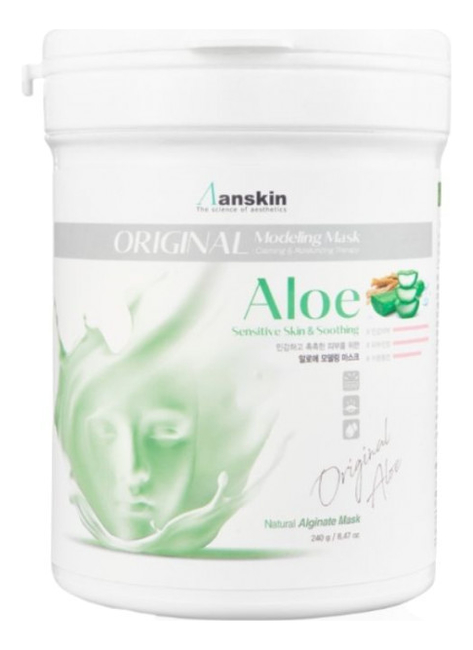 

Маска альгинатная с экстрактом алоэ Aloe Modeling Mask 240г: Маска 240г, Маска альгинатная с экстрактом алоэ Aloe Modeling Mask