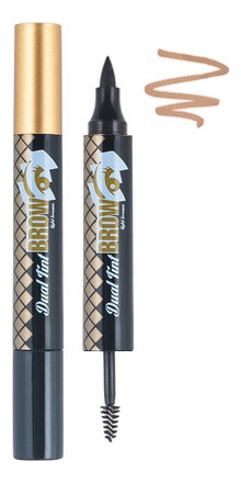 

Тинт для бровей двухсторонний Oops Dual Tint Brow 4,5г: 02 Light Brown, Тинт для бровей двухсторонний Oops Dual Tint Brow 4,5г