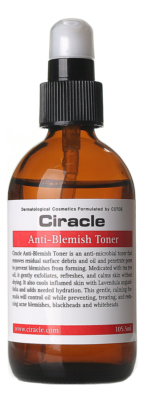 Тонер для проблемной кожи Anti-Blemish Toner 105,5мл тонер для проблемной кожи лица ciracle anti blemish toner 105 мл