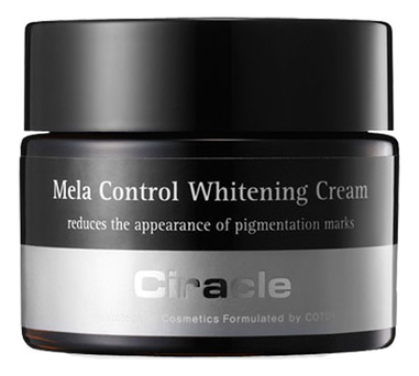 Крем ночной осветляющий Mela Control Whitening Cream 50мл ciracle whitening крем для лица осветляющий ciracle mela control whitening cream 50мл