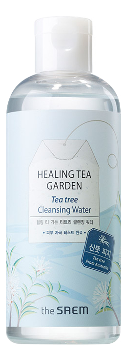 Очищающая вода с экстрактом чайного дерева Healing Tea Garden Tea Tree Cleansing Water 300мл: Очищающая вода 300мл очищающая вода с экстрактом чайного дерева 300мл