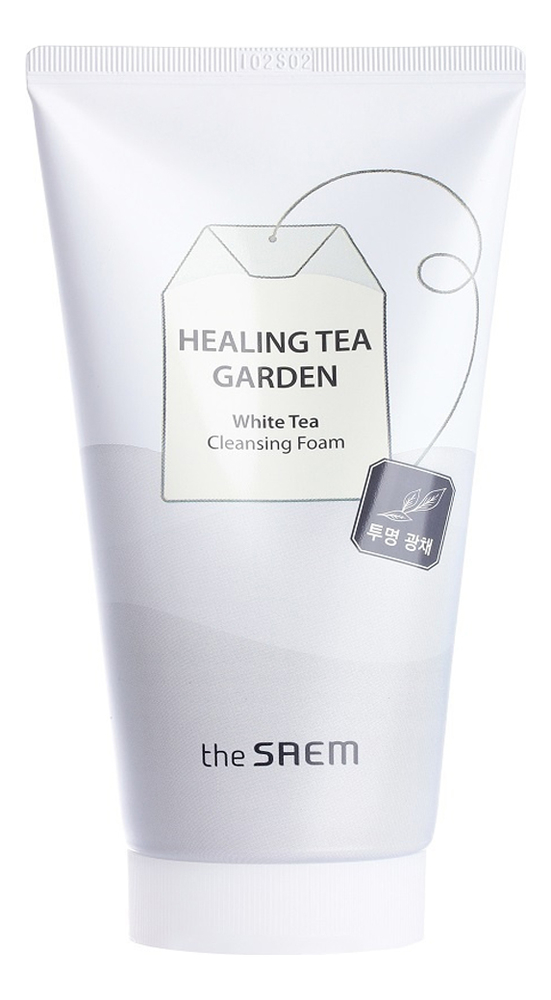 Пенка для умывания с экстрактом белого чая Healing Tea Garden White Tea Cleansing Foam 150мл пенка для умывания с экстрактом белого чая healing tea garden white tea 150 мл