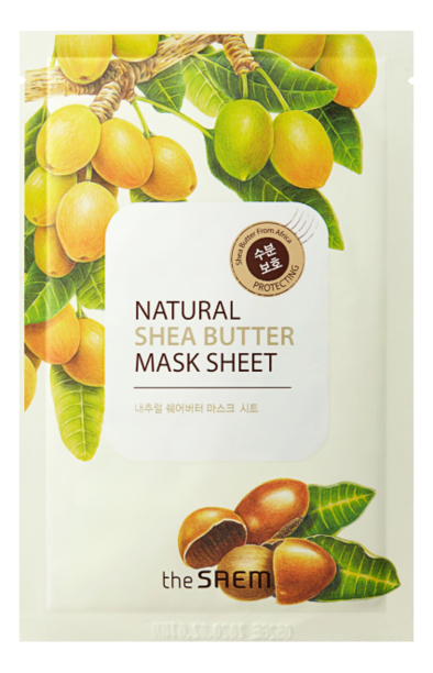 

Маска тканевая с экстрактом масла ши Natural Shea Butter Mask Sheet 21мл