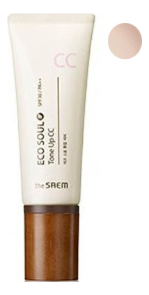 

CC Крем Eco Soul Tone Up CC SPF30 PA++ 35г: 01 Vital Tone, CC Крем Eco Soul Tone Up CC SPF30 PA++ 35г