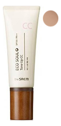 

CC крем для лица Eco Soul Tone Up SPF30 PA++ 35г: 02 Natural Tone, CC Крем Eco Soul Tone Up CC SPF30 PA++ 35г