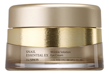 The Saem Крем для области вокруг глаз антивозрастной Snail Essential EX Wrinkle Solution Eye Cream 30мл