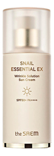 The Saem Крем для лица солнцезащитный Snail Essential EX Wrinkle Solution Sun Cream SPF50+ PA++++ 40мл
