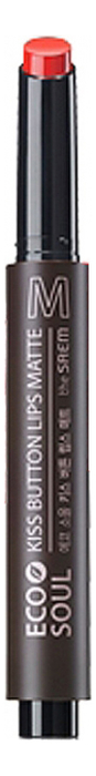 

Помада для губ матовая Eco Soul Kiss Button Lips Matte 2г: 04 Cool Smile 2, Помада для губ матовая Eco Soul Kiss Button Lips Matte 2г