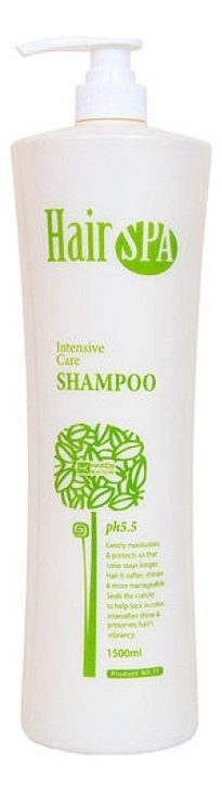 Спа-шампунь укрепляющий Haken Hair Spa Intensive Care Shampoo 1500мл