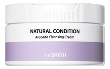 The Saem Крем для лица очищающий с экстрактом авокадо Natural Condition Avocado Cleansing Cream 300мл