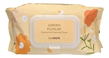 The Saem Салфетки очищающие Garden Pleasure Chamomile Cleansing Tissue 100шт