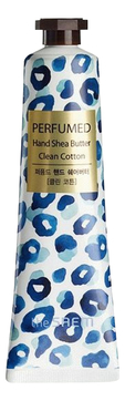 Крем-масло для рук Perfumed Hand Shea Butter Clean Cotton 30мл