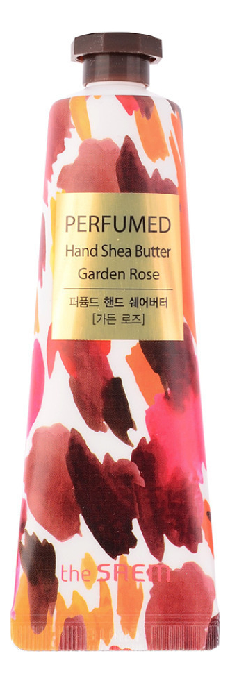 крем для рук the saem perfumed hand shea butter garden rose 30 мл Крем-масло для рук Perfumed Hand Shea Butter Garden Rose 30мл