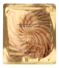 The Saem Маска для лица улиточная гелевая Snail Essential 24K Gold Gel Mask Sheet 30мл