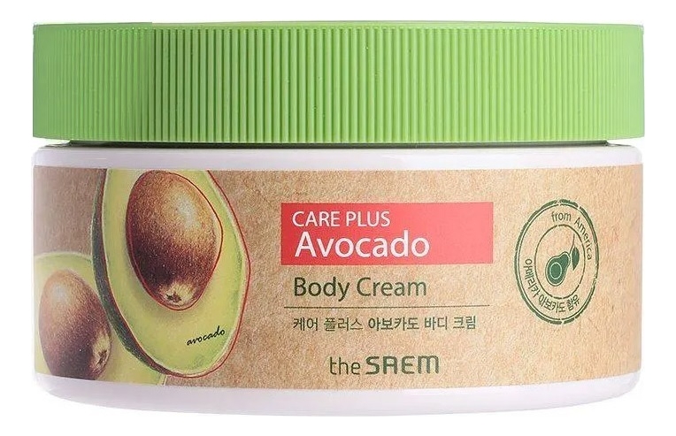

Крем для тела с экстрактом авокадо Care Plus Avocado Body Cream 300мл