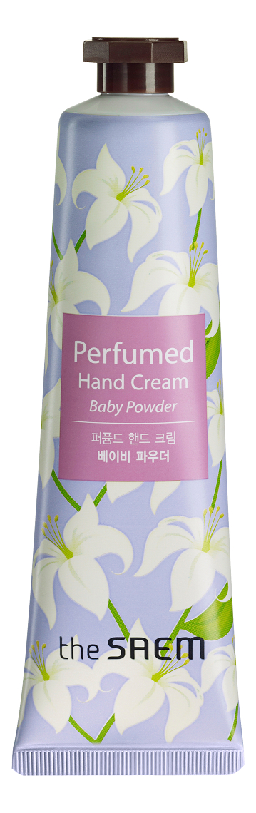 Купить Крем для рук Perfumed Hand Cream Baby Powder 30мл, The Saem