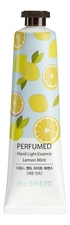 The Saem Крем-эссенция для рук Perfumed Hand Light Essence Lemon Mint 30мл