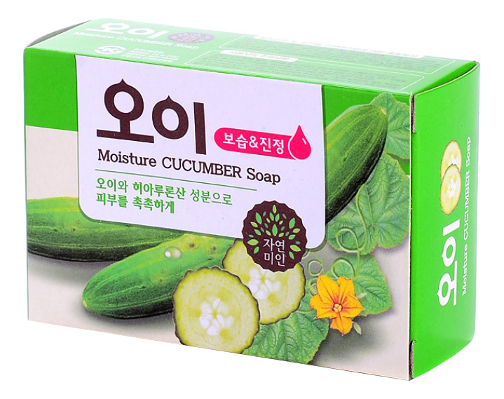 Мыло Moisture Cucumber Soap 100г (огурец)