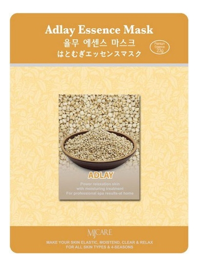 

Маска тканевая Адлай MJ Care Adlay Essence Mask 23г