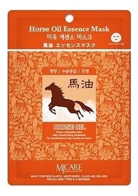 

Маска тканевая Конский жир MJ Care Horse Oil Essence Mask 23г