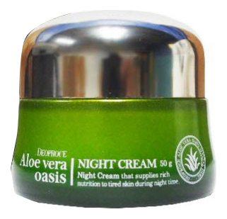 Крем ночной для лица Aloe Vera Oasis Night Cream 50г