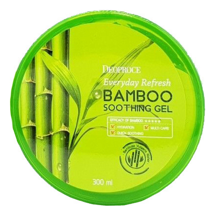 

Гель для тела и лица с экстрактом бамбука Everyday Refresh Bamboo Soothing Gel 300мл