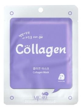 Маска тканевая с коллагеном MJ Care On Collagen Mask Pack 22г